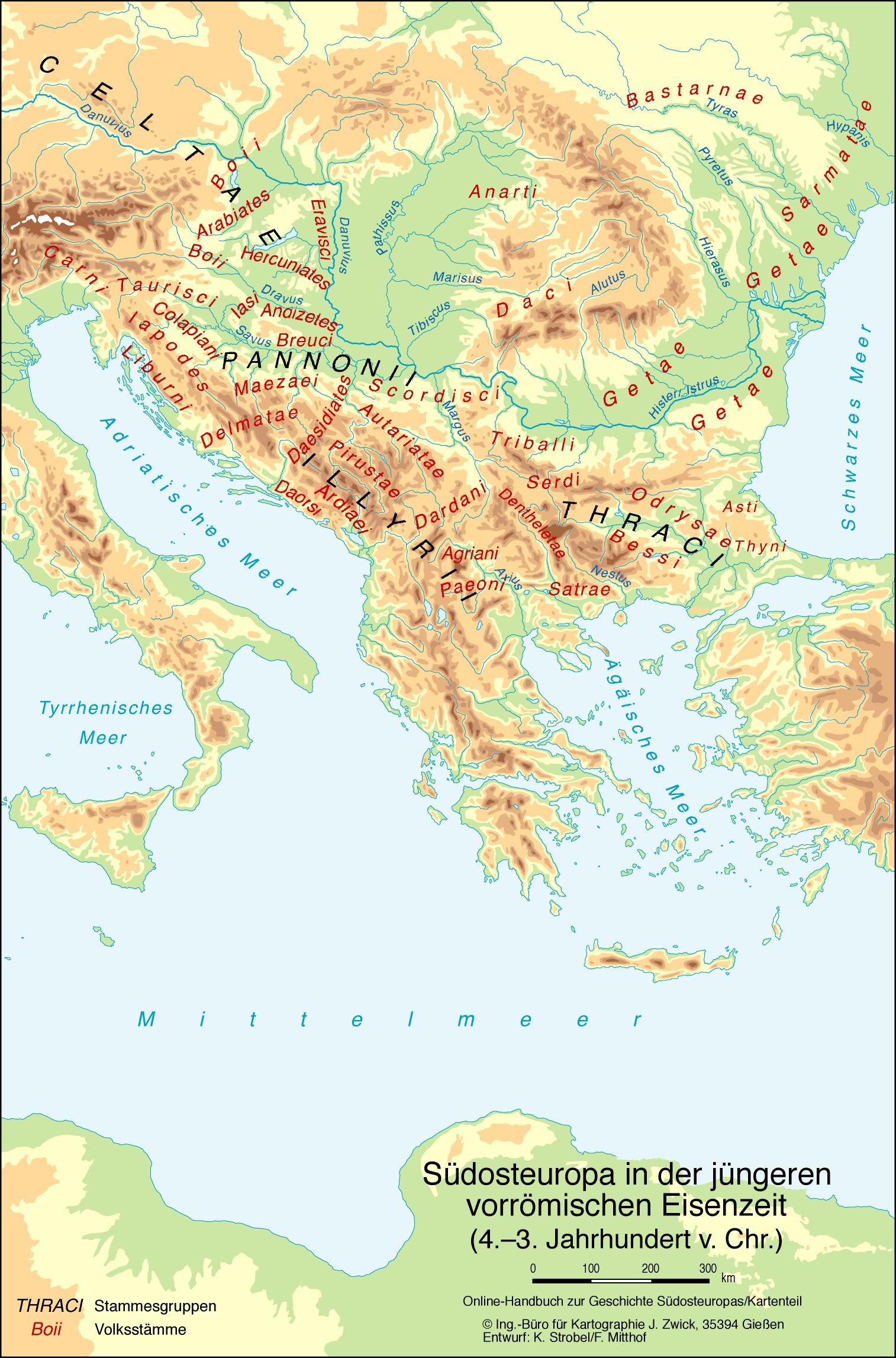 Südosteuropa in der jüngeren vorrömischen Eisenzeit (4.–3. Jh. v. Chr.)
